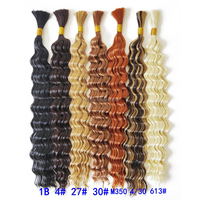 Afro kinky deep twist wave synthétique crotchet tressage hair crochet hair tresses gogo curl passion twist hair water wave