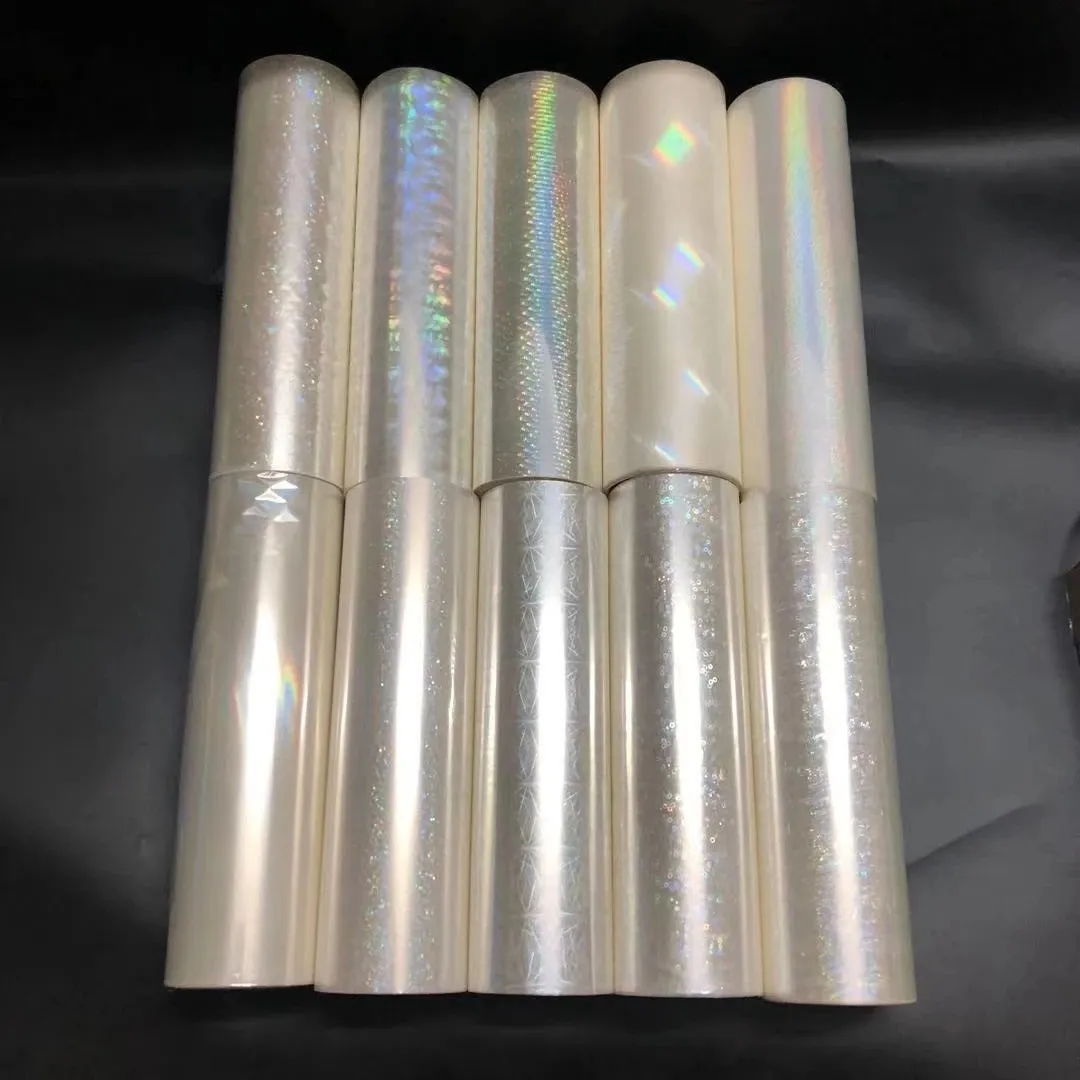 Holographic Transparent Hot Stamping Foil Paper Rolls for Laminator Heat Transfer Laser Printer Card Craft Paper