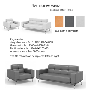 थोक ओएम समकालीन वास्तविक चमड़े के दो सीट सेशनल सोफा सफेद लिविंग रूम फर्नीचर 5 साल की वारंटी - Product Image 5