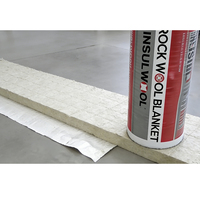 INSULWOOL Laine de roche écologique, résistante au feu, insonorisante, rouleau d'isolation résistant à l'eau, certifié ASTM/ISO, 5+ ans