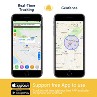 SinoTrack, software de seguimiento GPS gratuito, rastreador 3G con monitor de alimentación de combustible cortado, valla Sos Geo, 2 unidades