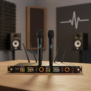 True Diversity UHF Professional Wireless Microphone for Singing,Singer Singing Microphone - Product Image 1