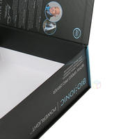 Boîte Cadeau de Luxe Personnalisée en Carton Rigide Noir pour Ciseaux à Cheveux, Emballage Blister Fait Main, Caja Para Tijeras Scissot