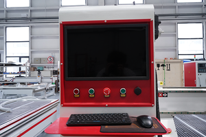 Big Sales 3axis 1325 SIGN Woodworking <b>Machinery</b> A4-1325-L8-E Wood Router with ATC System-Fast Tool Change for Efficiency - Product Image 4