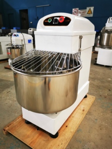 60Lベーカリー混合機、25kg電動ミキサースパイラル生地ニーディングミキサー機を製造 - Product Image 6