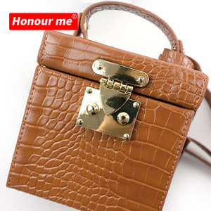 <span class=keywords><strong>Sac</strong></span> à main tendance pour femme, <span class=keywords><strong>sac</strong></span> à bandoulière, <span class=keywords><strong>sac</strong></span> fourre-tout, couleurs unies, <span class=keywords><strong>sac</strong></span> à bandoulière, motif crocodile, sacs à main en acrylique, <span class=keywords><strong>sac</strong></span> boîte pour femmes - Product Image 5