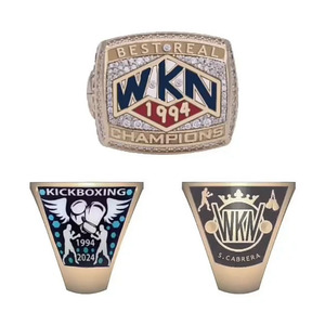 แหวนแชมป์กีฬาเยาวชนแบบกำหนดเองแหวนแชมป์เบสบอลเยาวชน - Product Image 1