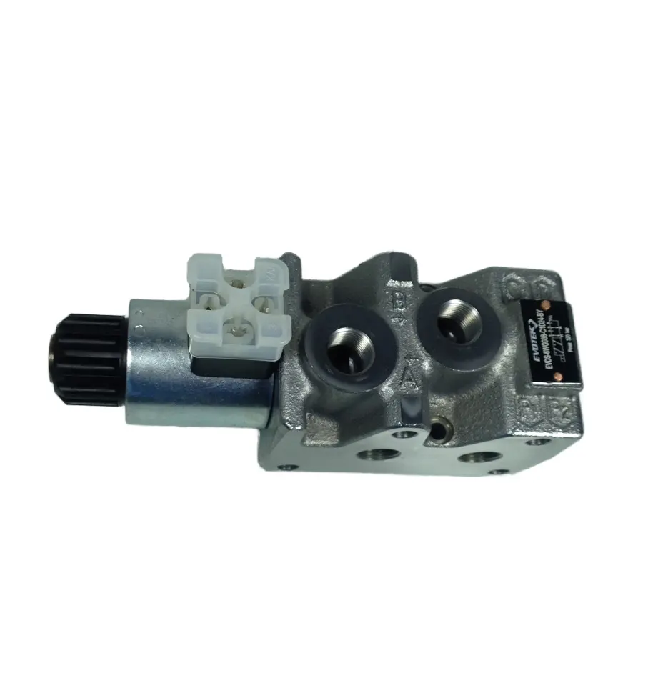 Oil circuit selection two position six ways bankable flow diverter solenoid operated directional hydraulic valve BFD06-G038