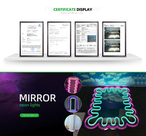 Lettre en relief avec néon et esthétique moderne, enseigne au néon, décoration intérieure moderne, enseigne au néon pour chambre à coucher, bureau, studio - Product Image 4