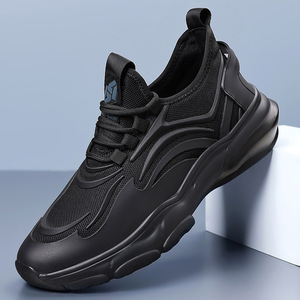 Unisex Mesh Running <b>Shoes</b> Autumn Thick Sole Soft <b>Cushion</b> Breathable Lightweight Sport <b>Shoes</b> for Men Women - Product Image 1