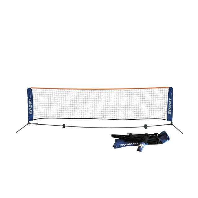 Filet De Badminton/volley Pliable - Portable, Réglable - Pour Tennis, Pickleball - 6,7 X 0,91 M - Installation Facile - 12