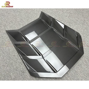 Couvre-moteur en fibre de carbone sèche pour Lambo Huracan LP610 2014-2018, capot en carbone, kits de carrosserie, pièces de voiture - Product Image 2
