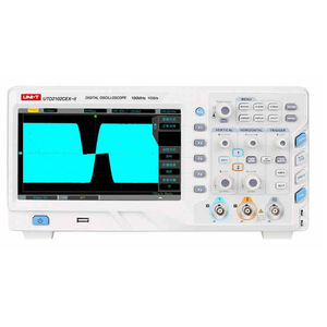 ออสซิลโลสโคปดิจิตอล Uni-T UTD2102CEX-II 100MHz 10GSa/s แบบสองช่องสัญญาณ พร้อมฟังก์ชัน Phosphor Storage Scope - Product Image 1