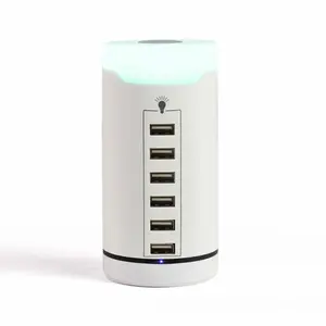 Estación de carga USB de 6 puertos, dispositivos personalizados - Product Image 1