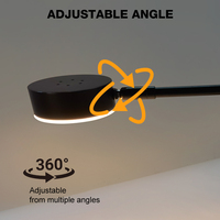 Lampe de table LED moderne en acrylique pour la protection des yeux, style villa, art simple, hôtel, décoration européenne