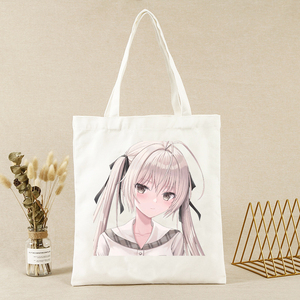 Bán Buôn Tùy Chỉnh In Phụ Nữ Dễ Thương Của <span class=keywords><strong>Tote</strong></span> Túi Nữ Màu Hồng Vận Chuyển Túi Người Phụ Nữ Món Quà Tùy Chỉnh Canvastote Túi De Colores - Product Image 3