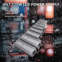 Alimentation LED JMHC IP67 étanche 120W 12V 10A / 24V 5A AC100-265V à tension constante, driver unique, garantie 3 ans, pour extérieur
