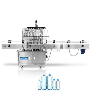 CYJX Wine And Liquid 8 Heads 8 Nozzles Filling Machines Automatic Body Lotion Paste Fill Machine