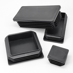 ปลั๊กปิดท่อสี่เหลี่ยม Diyamei พลาสติก 20x20 มม. อุปกรณ์ฮาร์ดแวร์เฟอร์นิเจอร์ที่ทนทาน - Product Image 3