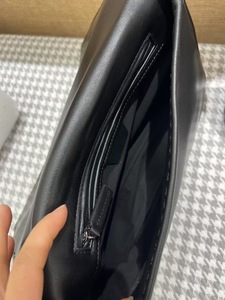 Luxury Vintage Minimalist 100% <strong>Handmade</strong> Saddle Stitch Soft Genuine Sheepskin Leather Shoulder Bag - Product Image 3