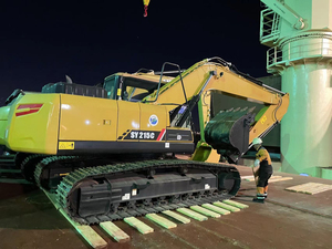 Precio de Fábrica, Excavadora de Orugas de Nueva Generación SY215C con Capacidad de Cucharón de 0.93 m³ y Peso de Máquina de 22000 kg para Trabajos de Excavación - Product Image 5