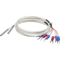 Capteur Rtd de température à résistance thermique Pt100 Platinum avec sonde haute précision transmetteur 4-20ma