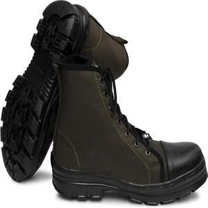 Botas de Mezclilla para Hombre de Primera Calidad, con Cordones, Estilo Casual, Suela de Gran Tracción, Interior Acolchado Suave, Calzado Duradero - Product Image 1