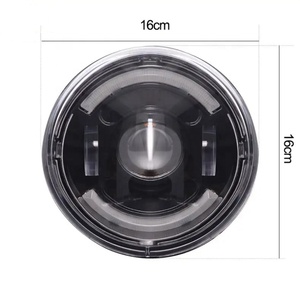 ไฟหน้า LED สีดำความสว่างสูงพิเศษ พร้อมไฟ DRL สีขาว สำหรับ <span class=keywords><strong>Vespa</strong></span> LX VXL - Product Image 5