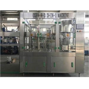 Nước làm đầy máy đóng chai tự động 3 trong 1 mới (rửa đầy và đóng nắp monoblock)-(8-8-3) chất lượng - Product Image 4