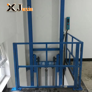 <span class=keywords><strong>Monte</strong></span>-<span class=keywords><strong>charge</strong></span> vertical à rail de guidage, élévateur hydraulique robuste pour le transport de marchandises - Product Image 3