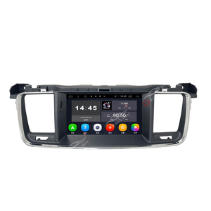 Écran LCD Android pour voiture avec navigation GPS intégrée, autoradio multimédia pour tableau de bord <span class=keywords><strong>PEUGEOT</strong></span> 508 2010-2016, unité centrale TV - Product Image 1