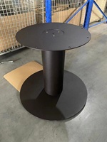 Pieds de table ronds robustes Lifepursue en acier doux, base de table personnalisée