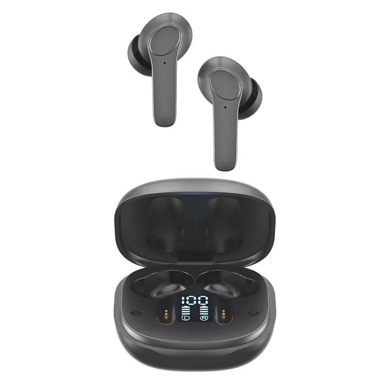 Jkk Bluetooth Wireless In Ear Oordopjes Oortelefoon Headset Met 350Mah Draadloze Oordopjes Met Opladen Case