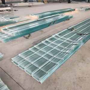 Lastra di copertura ondulata in fibra di vetro FRP traslucida, pannello in fibra di vetro - Product Image 3