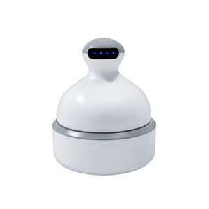 เครื่องนวดศีรษะกันน้ำ IPX7, เครื่องนวดศีรษะที่สามารถเติมน้ำมันหอมระเหยได้, ที่จับซิลิโคนเกรดอาหาร - Product Image 2