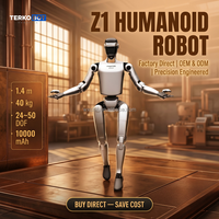 TERKOBOT MagicBot Z1 Robot Humanoide Bípedo con 50 Articulaciones, Navegación Autónoma, Diálogo con IA, I+D de Robots Humanoides
