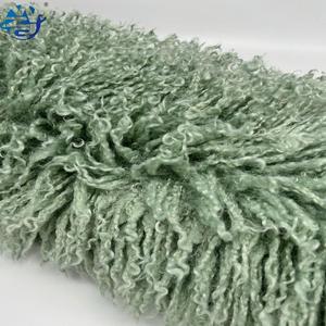 2025 nouveau tissu toscan en fausse fourrure en laine haute chaleur tricoté pour bottes de neige manteaux OEKO-TEX certifiés garçons filles vêtements rembourrage - Product Image 3