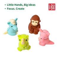 Gomme 3D Puzzle Démontable, Jouet Gomme d'Assemblage en TPR, Papeterie Éducative DIY pour Enfants, Fournitures Scolaires