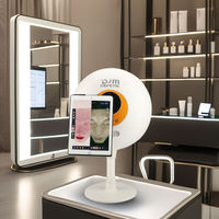 Analyseur de peau 3D professionnel AI DJM DBQ 2025 avec détection d'hydratation, garantie 1 an pour usage domestique et commercial