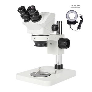 Lumière LED numérique stéréoscopique binoculaire Boshida BD-SZM0750B-D1 7X-50X pour inspection industrielle et réparation mobile - Product Image 1