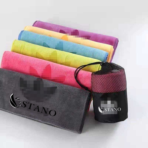 Zacro — serviette de sport en microfibre, pochette à fermeture éclair, logo personnalisé, pour salle de gym, vente en gros - Product Image 1