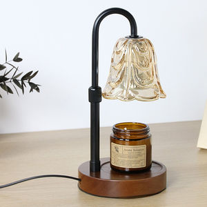 Lampe chauffe-bougie vintage en gros - Élégant diffuseur de cire avec variateur d'intensité, cadeau de décoration romantique pour la maison - Product Image 5