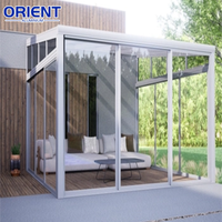 Gazebo de patio automatique moderne extérieur bioclimatique en aluminium Pergola Serres de jardin