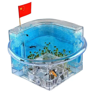 Castillo de granja de hormigas con luz LED, juguete educativo Unisex para el hogar y la escuela, Kit de aprendizaje de ciencias para estudiar el comportamiento de los insectos - Product Image 6