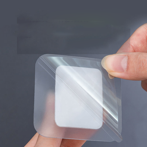 Yumruk ücretsiz güçlü yapıştırıcı şeffaf su geçirmez perde çubuk sihirli asılı tutucu klip - Product Image 3