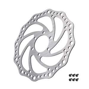 Kit de Disco de Freno de 160 mm y 6 Orificios para Dualtron Thunder Ultra DT3, Disco de Freno Hidráulico de Acero Inoxidable Engrosado, Piezas de Repuesto - Product Image 2