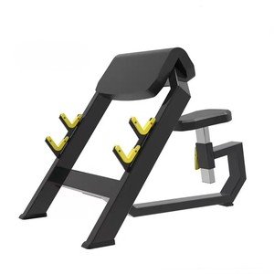 Banc de <span class=keywords><strong>musculation</strong></span> professionnel pour curls à la presse, <span class=keywords><strong>machine</strong></span> d'entraînement des biceps et des bras - Product Image 2