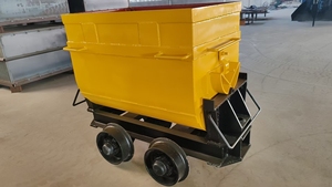 Chariot <span class=keywords><strong>de</strong></span> mine souterrain à benne basculante pour mines à voie étroite - Product Image 2