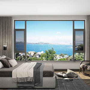 <span class=keywords><strong>Ventanas</strong></span> Fijas de Doble Panel Minimalistas Modernas de Ángulo Amplio, Cristal Sólido, Ahorro de Energía y Bloqueo de Ruido - Product Image 6