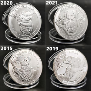 Koala australiano Barra de plata Regalo promocional Monedas de plata de Australia Regalo de negocios conmemorativo La mejor moneda - Product Image 2